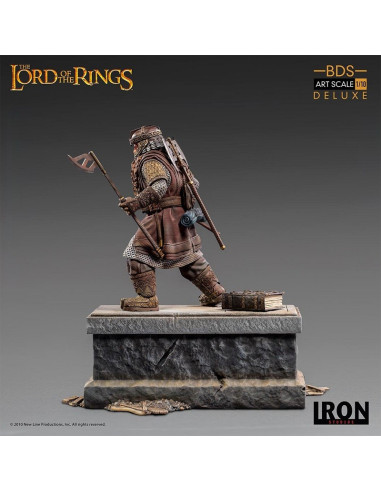LORD OF THE RINGS GIMLI 1/10 ART STATUE
