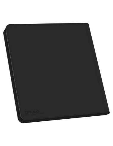 Ultimate Guard Zipfolio 480 - 24-Pocket XenoSkin (Quadrow) - Black
