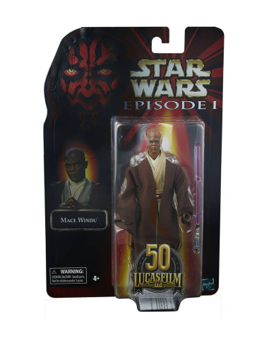 Star Wars Episode I Black Series Lucasfilm 50th Anniversary Action Figure 2021 Mace Windu 15 cm