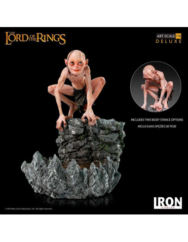 LORD OF THE RINGS GOLLUM DELUXE 1/10 ART STATUE